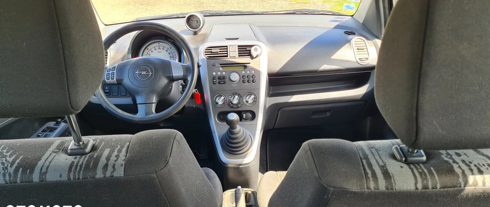Opel Agila cena 6800 przebieg: 128000, rok produkcji 2014 z Jarocin małe 352